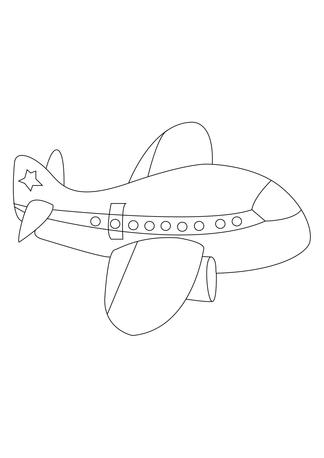 מטוס גדול לצביעה