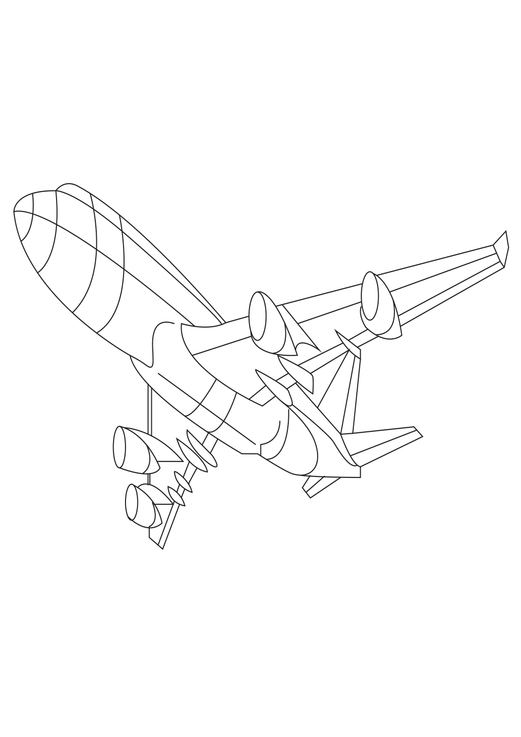 אווירון טס לצביעה